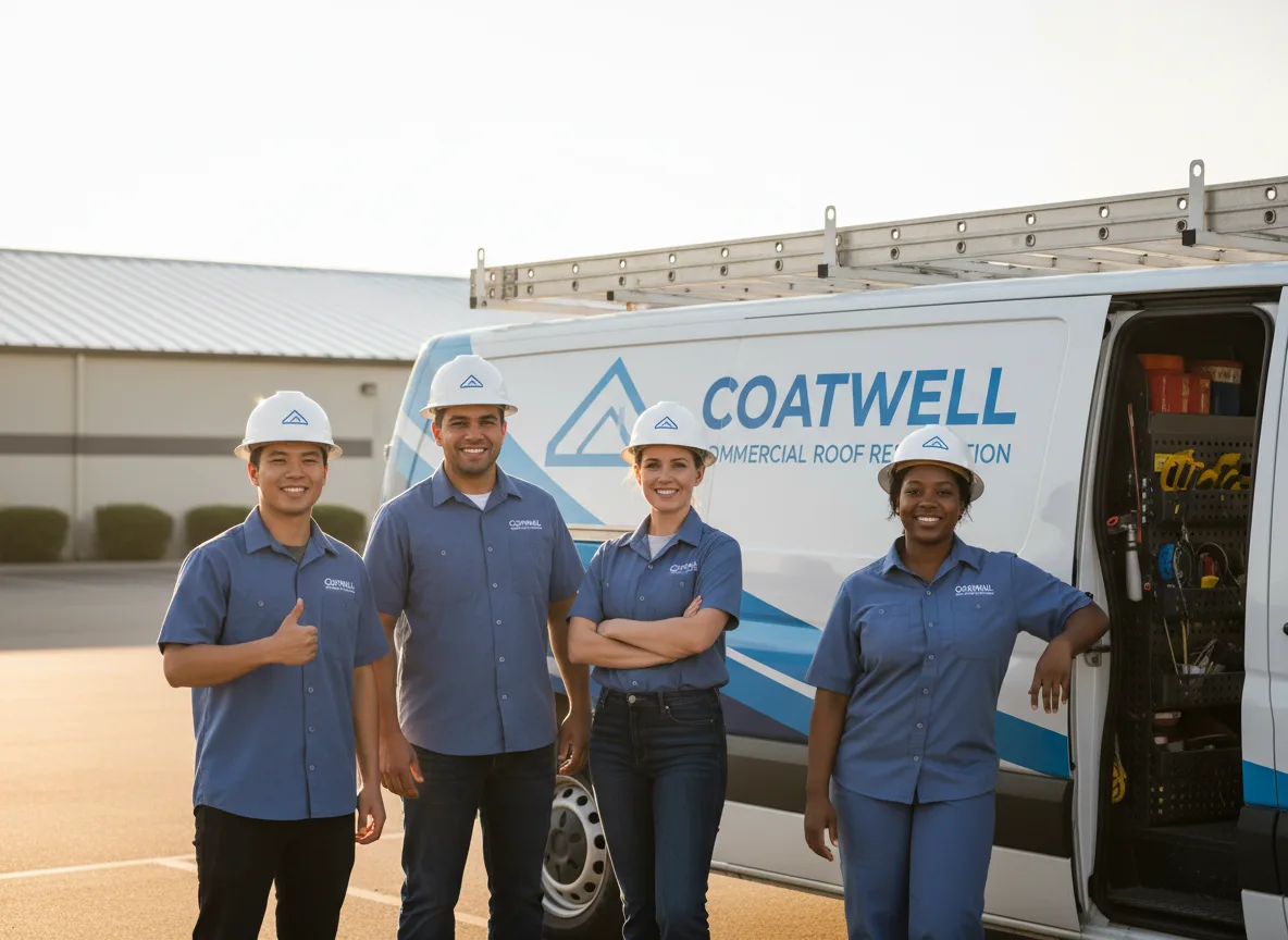Commercial roof coating company in Brookport, IL